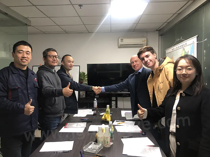 郑州精工与俄罗斯客户达成长期战略合作