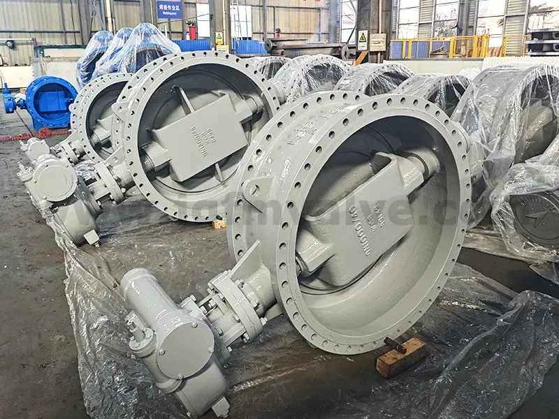 郑州精工多台旋球阀发往石油行业现场