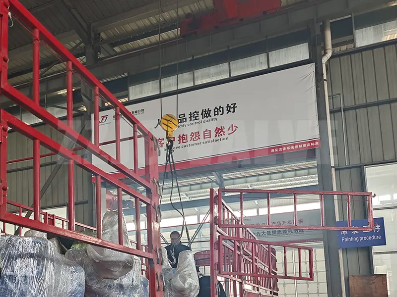 郑州精工DN400旋球阀发货现场:以精工品质奔赴使命之约