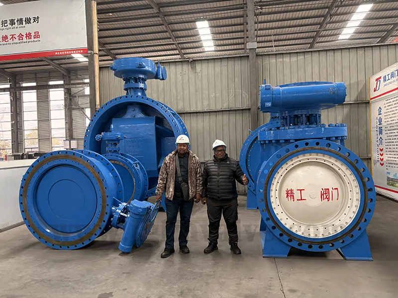 南非阀门客户来访参观郑州精工工厂